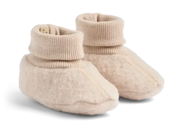 Lei Uld Fleece Futter - Pale lilac - 12-24 MDR.