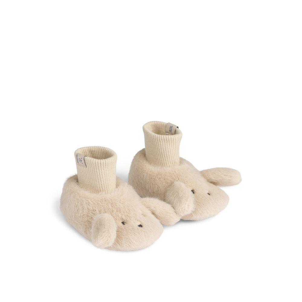Liewood Beth Kanin Plush Slippers - Mist - 16/17 Liewood Beth Kanin Plush Slippers - Mist - 16/17