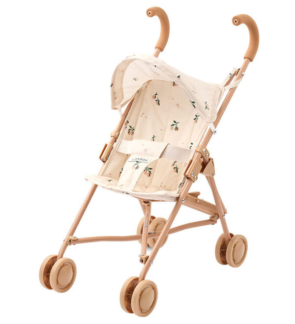 Liewood Dukke Klapvogn - Elsie Doll Stroller - Peach/Sea shell Liewood Dukke Klapvogn - Elsie Doll Stroller - Peach/Sea shell