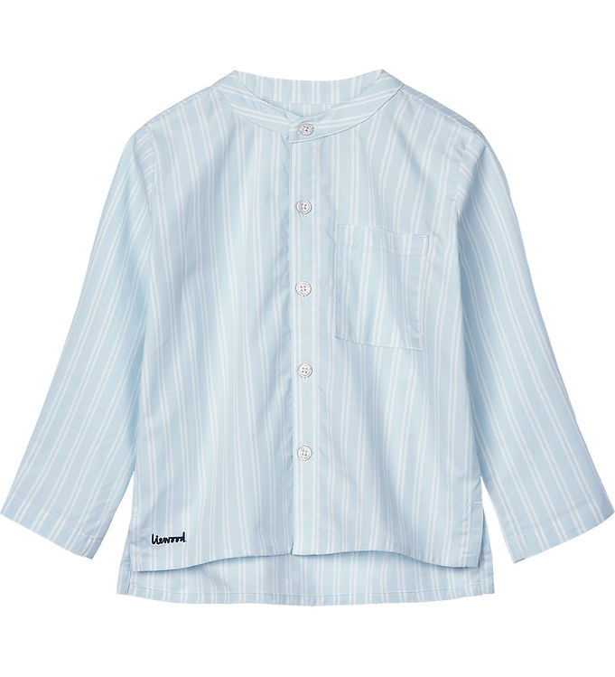 Liewood Skjorte - Ashton - Pure Sky/Creme De La Creme Liewood Skjorte - Ashton - Pure Sky/Creme De La Creme