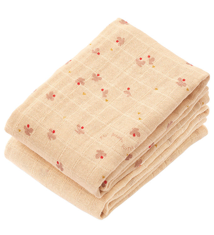 Liewood Stofbleer - Musselin - 2-pak - Lewis - Mini Butterfly/Ap