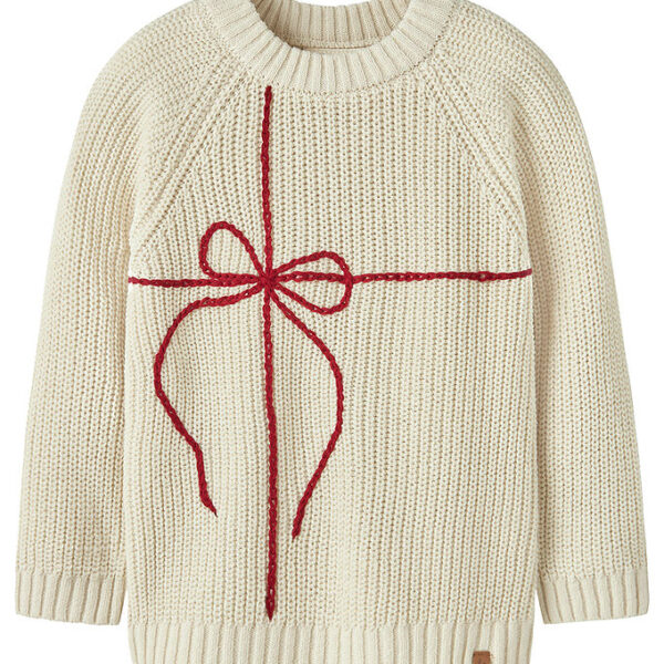 Lil' Atelier Bluse - Strik - NmnEmlen - Turtldove