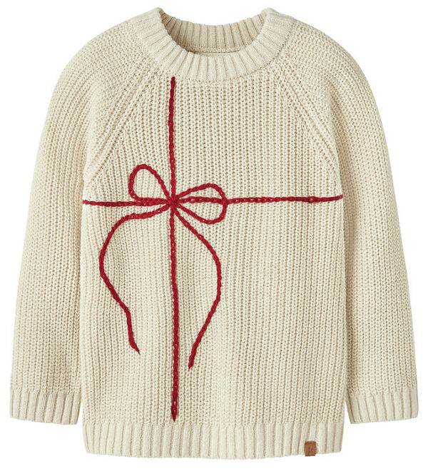 Lil' Atelier Bluse - Strik - NmnEmlen - Turtldove