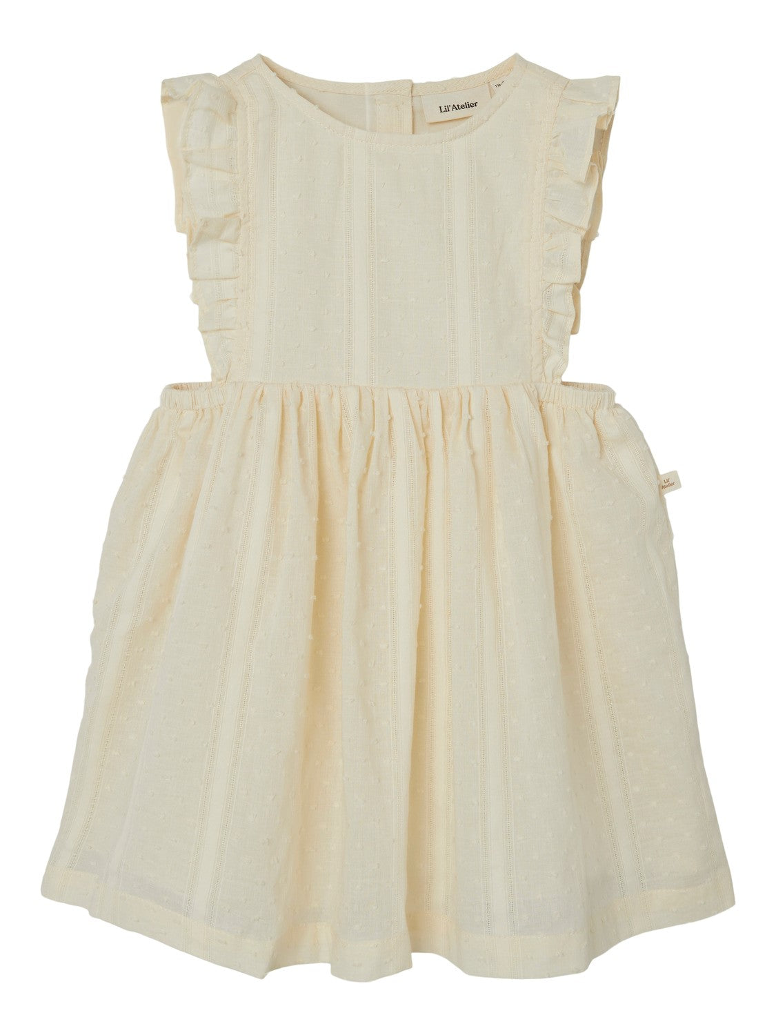 Lil Atelier Danya Dress - Turtledove - 92 cm Lil Atelier Danya Dress - Turtledove - 92 cm