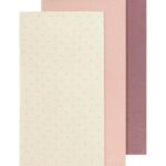 Lil Atelier Fergie 3 pak Nappies - Turtledove/Nostalgia Rose