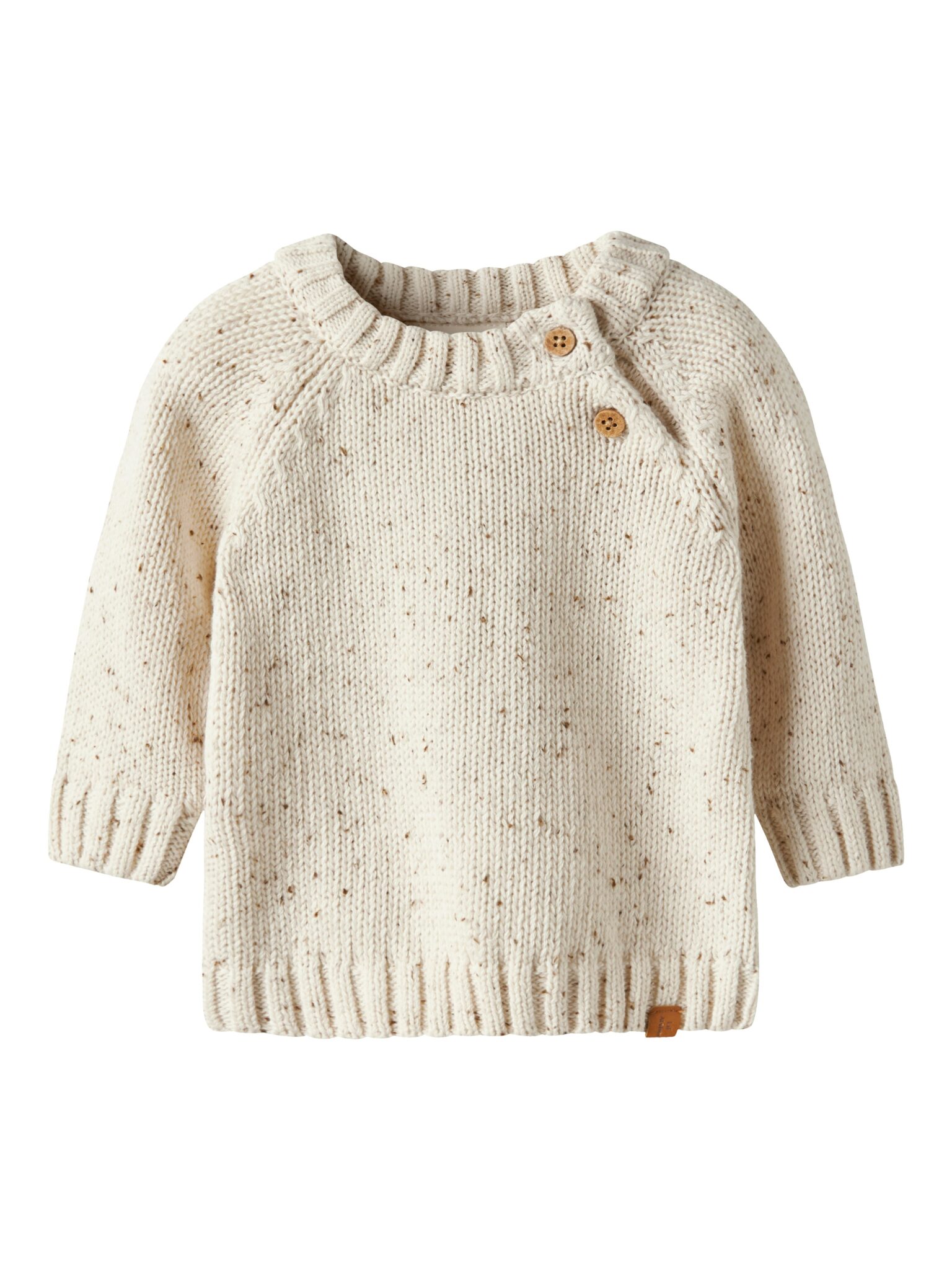 Lil Atelier Galto Fak LS Knit - Turtledove - 56 cm Lil Atelier Galto Fak LS Knit - Turtledove - 56 cm