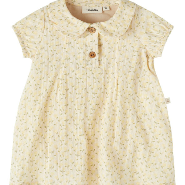 Lil Atelier Hulla Loose Body Kjole - Turtledove - 56 cm