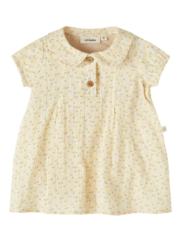 Lil Atelier Hulla Loose Body Kjole - Turtledove - 56 cm Lil Atelier Hulla Loose Body Kjole - Turtledove - 56 cm