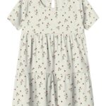 Lil Atelier Lavo Era SS Dress - Turtledove - 92 cm