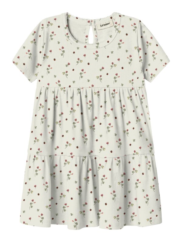 Lil Atelier Lavo Era SS Dress - Turtledove - 92 cm Lil Atelier Lavo Era SS Dress - Turtledove - 92 cm