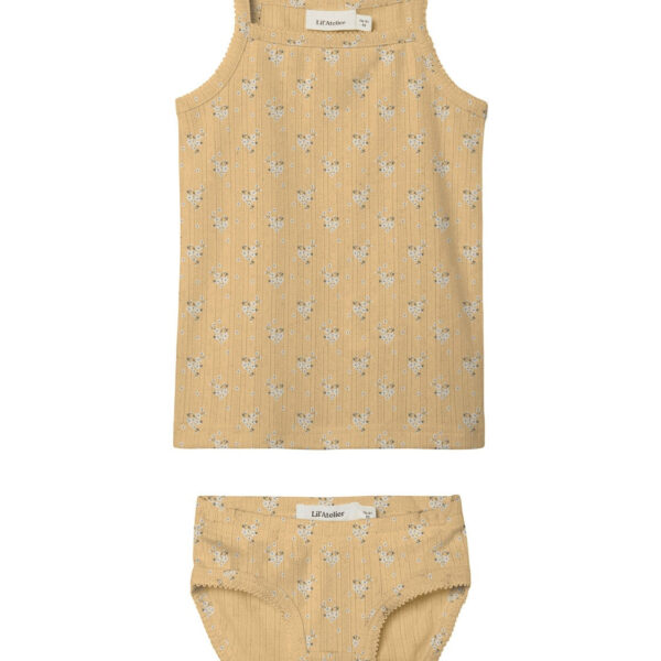 Lil Atelier Lola Undertøj Sæt - Sahara Sun - 92 cm