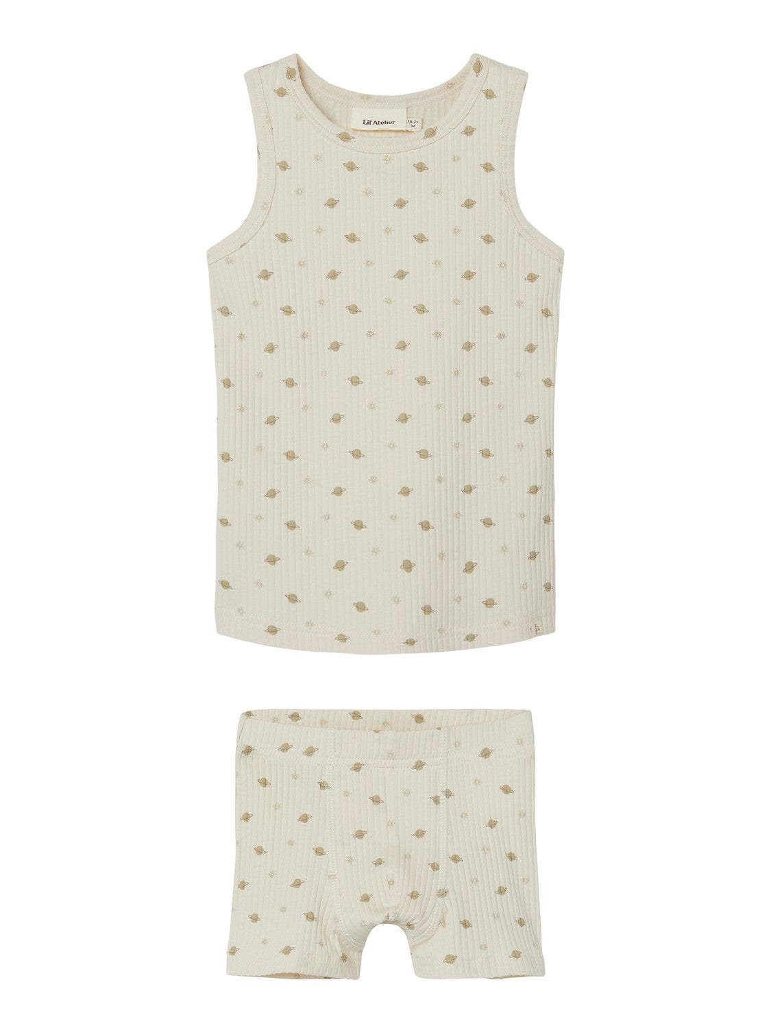 Lil Atelier Lolo Undertøj Sæt - Turtledove - 92 cm