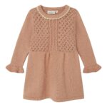 Lil Atelier Loro Knit Dress - Sirocco - 92 cm