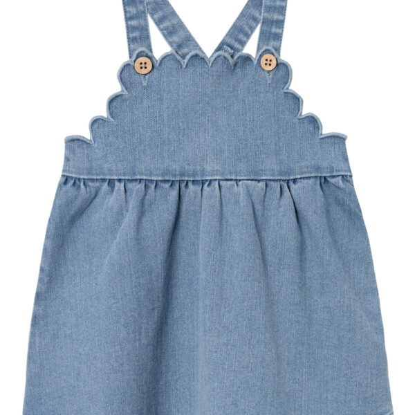 Lil Atelier Okaja Denim Dress - Medium Blue Denim - 56 cm