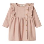 Lil Atelier Ominas Dress - Shadow Gray - 56 cm