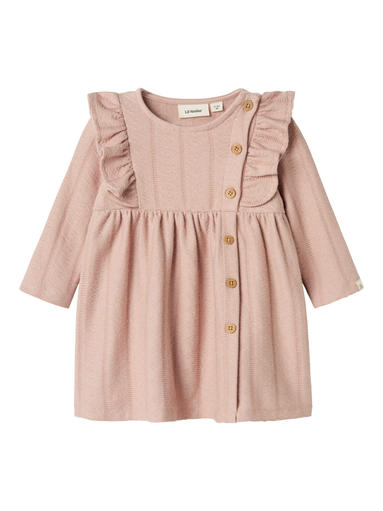 Lil Atelier Ominas Dress - Shadow Gray - 56 cm Lil Atelier Ominas Dress - Shadow Gray - 56 cm