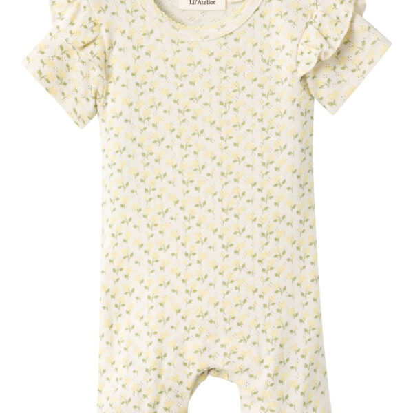 Lil Atelier Rachello SS Suit - Turtledove - 56 cm