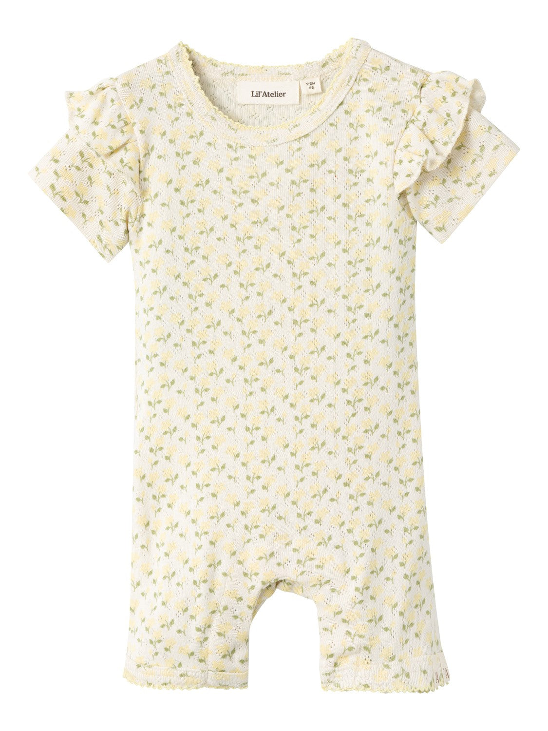 Lil Atelier Rachello SS Suit - Turtledove - 56 cm