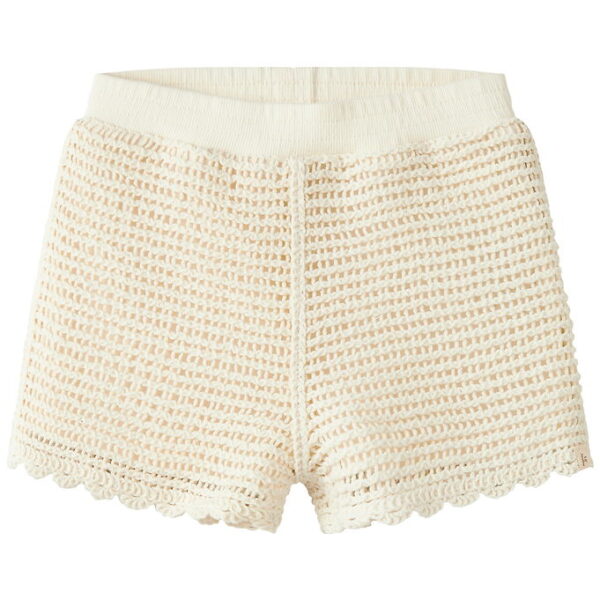 Lil Atelier Shorts - Strik - NmfFlora - Coconut Milk