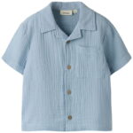 Lil Atelier Skjorte - NmmFulina - Zen Blue