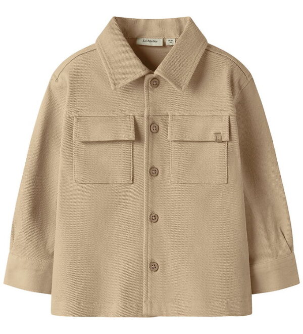 Lil Atelier Skjorte - Twill - NmmTaru - Irish Cream