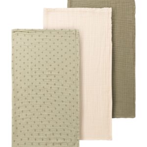 Lil Atelier Stofbleer 3 pak - Moss Grey