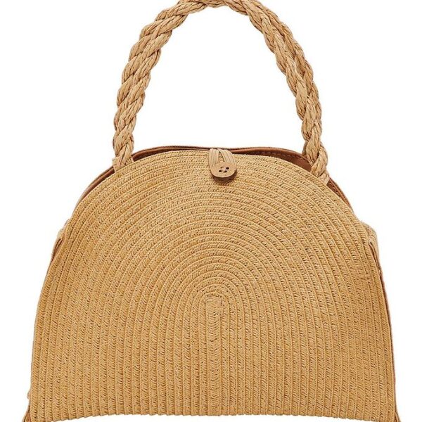 Lil' Atelier Taske - NkfFajan - Straw/White Pepper
