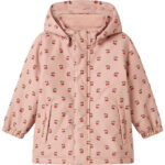 Lil' Atelier Vinterjakke - NmfLasnow10 - Misty Rose/Cherry