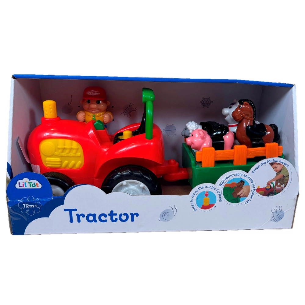 Lil'Tot Traktor Med Vogn