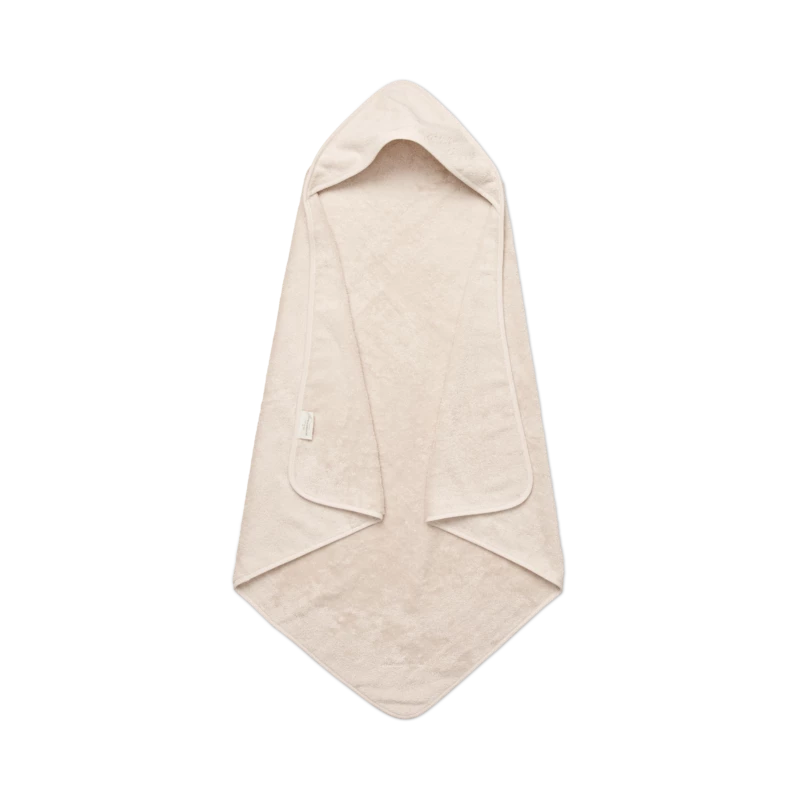 Lille Kanin Håndklæde Med Hætte 70x70 Terry Vanilla Ice