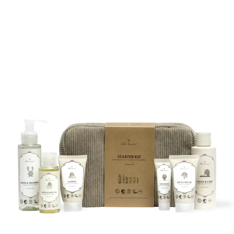Lille Kanin Toilettaske/starter Kit