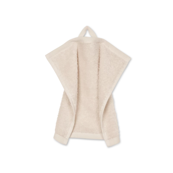 Lille Kanin Vaskeklud 25x25 Terry Vanilla Ice