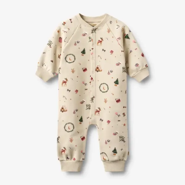 Lilo Jumpsuit - Offwhite Holiday - 92/2 ÅR Lilo Jumpsuit - Offwhite Holiday - 92/2 ÅR