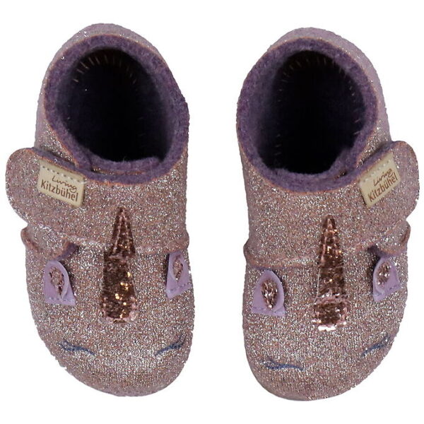 Living Kitzbühel Hjemmesko - Uld - Enhjørning - Antico Rosso