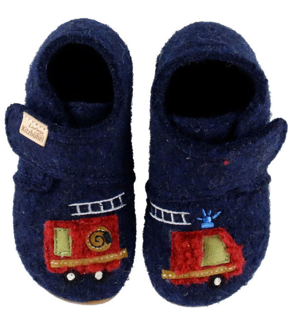 Living Kitzbühel Hjemmesko - Uld - Fredi Feuerwehr - Nachtblau