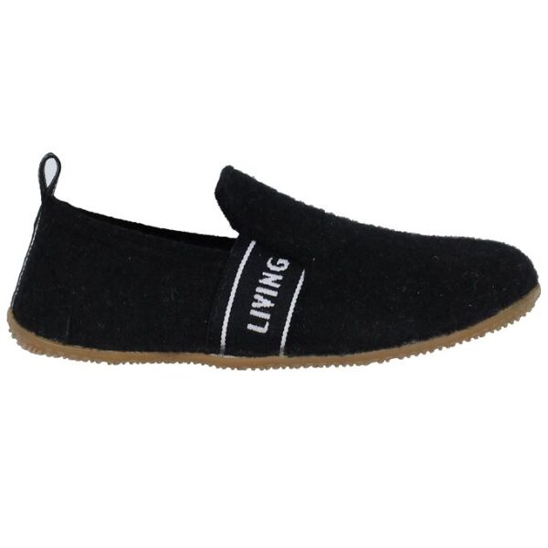 Living Kitzbühel Hjemmesko - Uld - Sort