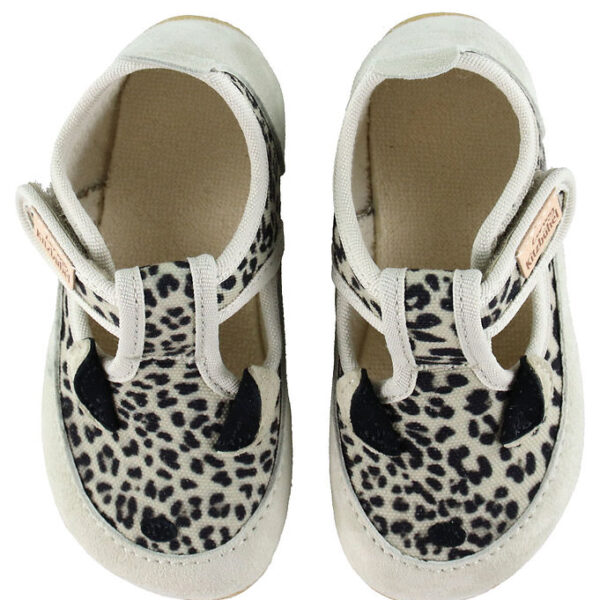 Living Kitzbühl Hjemmesko - Lotte Leopard - Beige