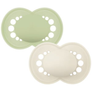 MAM Sutter - Original - 2-pak - 6-16 mdr - Lysegrøn/Creme