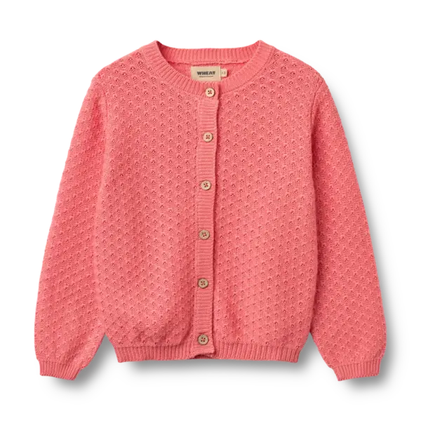 Magnella Strik Cardigan - Coral - 104