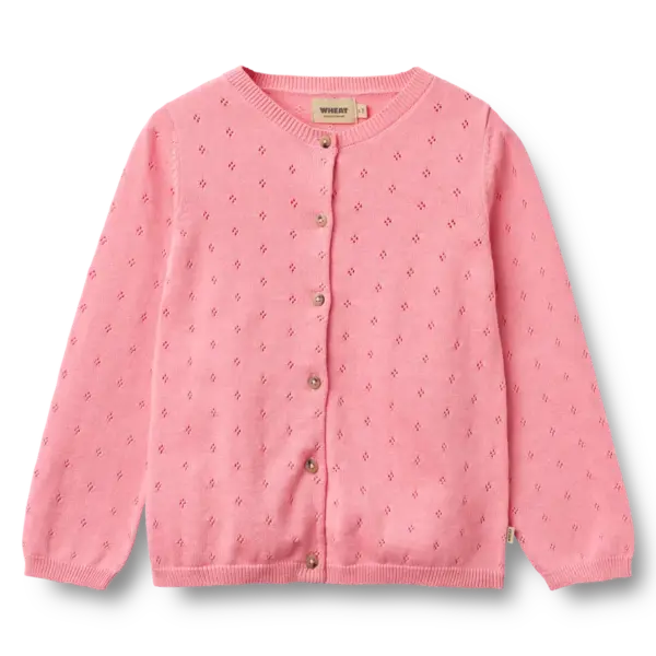 Maia Strik Cardigan - Bubblegum - 110