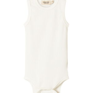 MarMar Body u/æ - Rib - Sleeveless - Noos - Gentle White