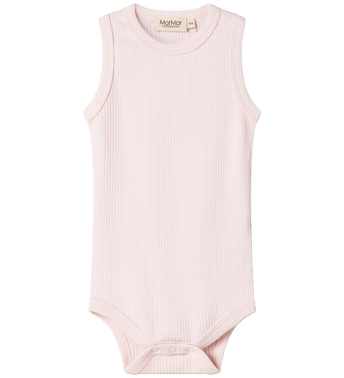 MarMar Body u/æ - Rib - Sleeveless - Noos - Rosa MarMar Body u/æ - Rib - Sleeveless - Noos - Rosa