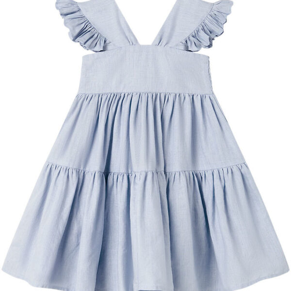 MarMar Kjole - Hør - Dalani - Blue Mist