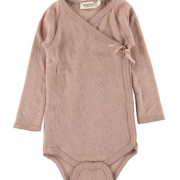 MarMar Slå-om Body l/æ - Belita - Uld - Burnt Rose