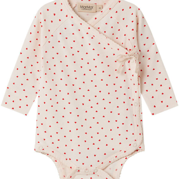 MarMar Slå-om Body l/æ - Bomuld/Modal - Belita - Happy Hearts