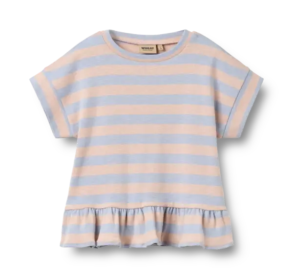 Marie T-Shirt - Powder Stripe - 110 Marie T-Shirt - Powder Stripe - 110