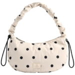 Markberg Håndtaske - CraveMBG - Polka Dot/Creme
