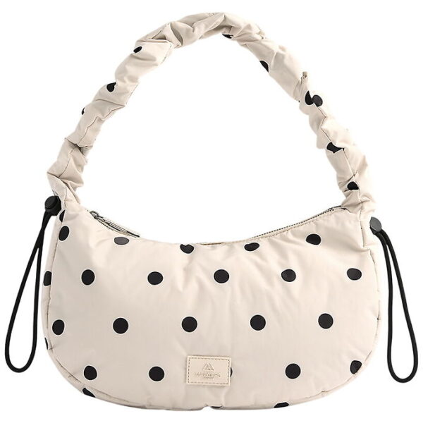 Markberg Håndtaske - CraveMBG - Polka Dot/Creme