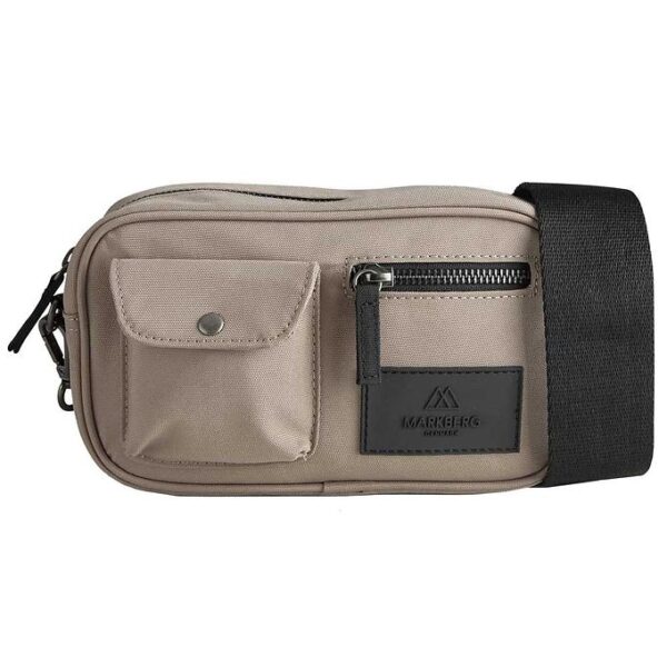 Markberg Taske - DarlaMBG Small Cross - Recycled - Sand/Black