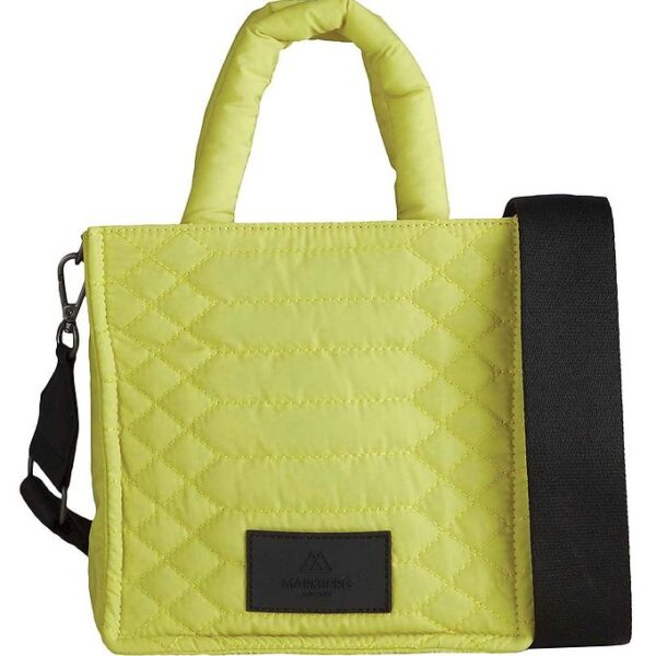 Markberg Taske - VikaMBG Mini Bag Snake Quilt - Electric Yellow